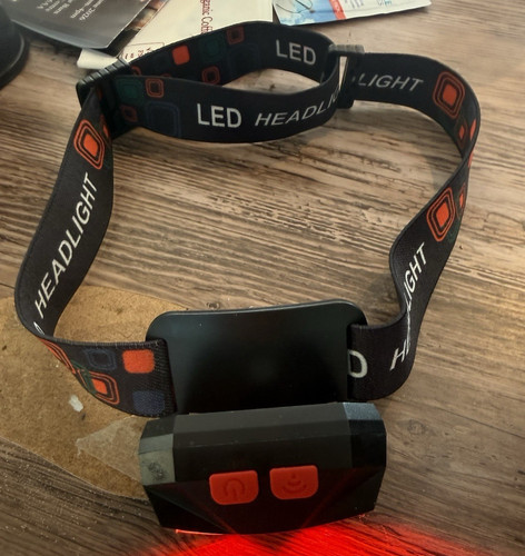 Led rechargeable head torch - rechargeable,