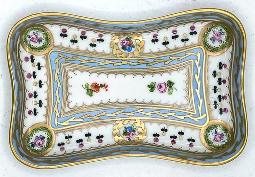 Dresden porcelain small - dresden, tray