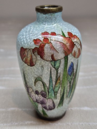 Japanese ginbari cloisonne - japanese,