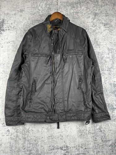 Superdry lesther jacket mens - superdry,