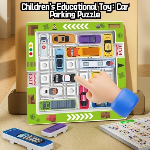 Kids parking lot puzzle - lot,