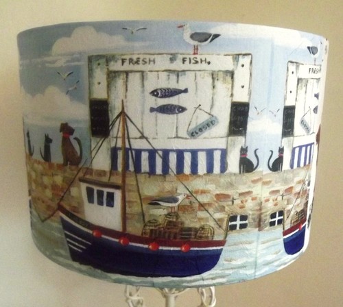 Cat dog harbour lamp - dog,