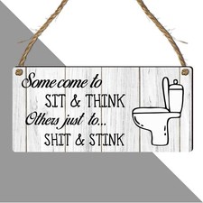 Come To Sit Funny BATHROOM