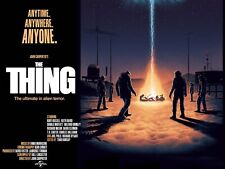 THE THING 1982  quad poster print 30x40" John Carpenter Kurt Russell FREE P&P