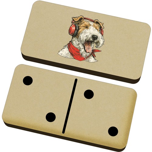 Airedale terrier domino set - ',