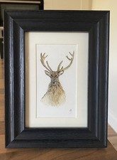 ORIGINAL (Not A Print!) Framed