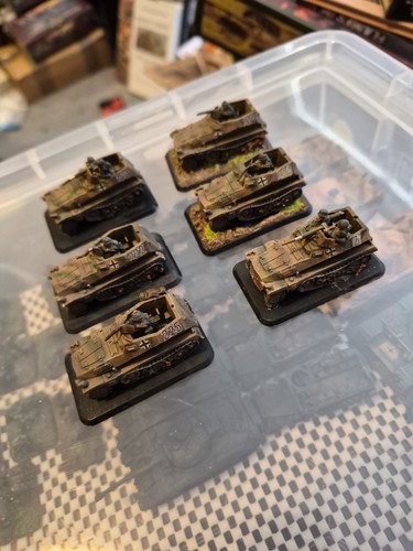 Flames war ww2 german 15mm - ww2,