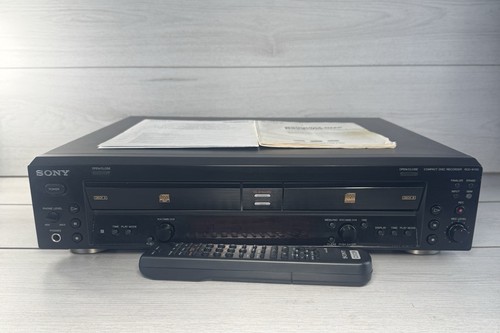 Sony rcd w100 recorder - sony, cd