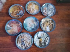 Konigszelt Bavaria  Sulamith Wulfing Collector Plates Set x8 With Certificates