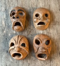 Pottery Grotesque Face Wall