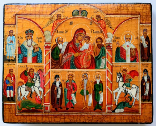 Russian orthodox icon - russian,
