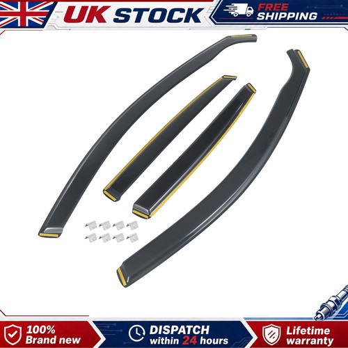 Rain wind deflectors tinted - rain,