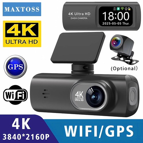 Dash cam front and rear - 4k,