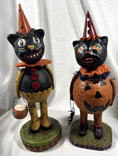 Vtg paper mache - mache, lot