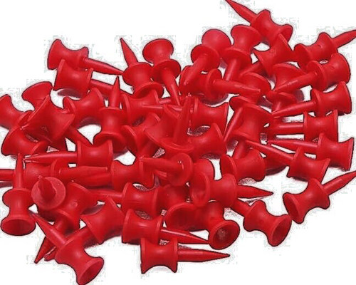 Red castle golf tees - x,