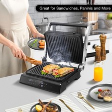 3-in-1 Electric Panini Press