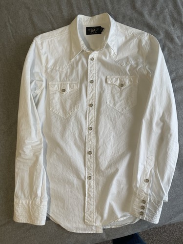 Rrl men white poplin - men’s,