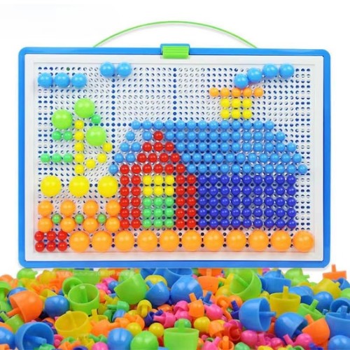592x mosaic peg board jigsaw - peg,