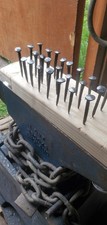 Rose Head Hand Forged Nails