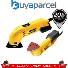 DeWalt D26430 Detail Sander 300w 240v Variable Speed Including Dust Cartridge