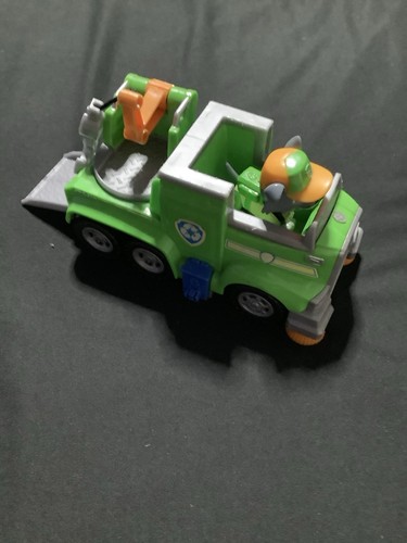 Paw patrol rocky figure - rocky, and