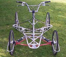 Quadriga, Cudos, Husky / Dog Rig, Sled, Trike, Scooter, Cart ( 4 / Four wheels )