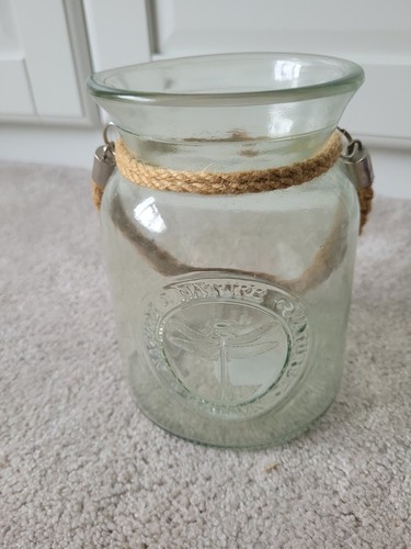 Glass flower hurricane vase - glass, flower/hurricane