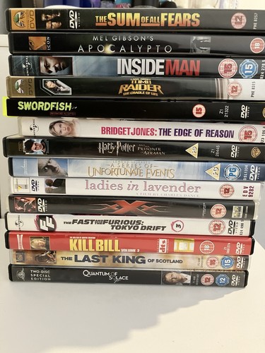14x dvd joblot - dvd, bundle