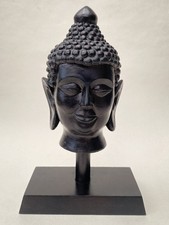 Thai Buddha Head Statue on