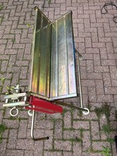 Log Cutter Saw Horse Heavy Duty Metal Stand With Chainsaw Safety Cover