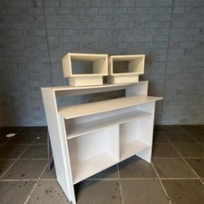 White Storage / Desk Unit with