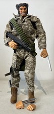 AWESOME MARVEL X MEN WOLVERINE ARMY ACTION MAN FIGURE MILITARY 12" UNIFORM