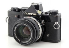 Olympus black 35mm slr - olympus,