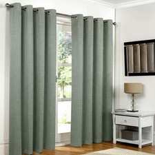 Linen Thick Blackout Curtains
