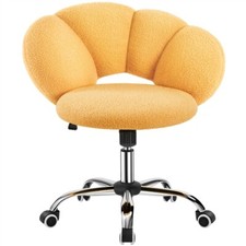 Boucle Upholstered Desk Chair