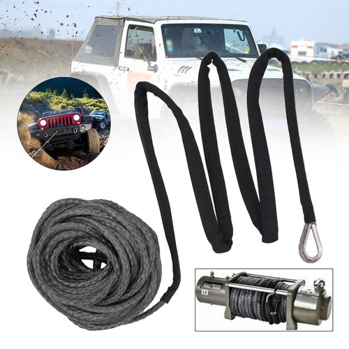 Synthetic winch rope - winch,