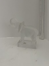 Lalique Signed Elephant