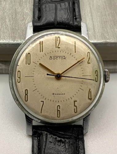 Vintage soviet men watch - vintage,