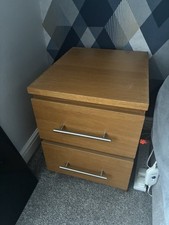 IKEA Malm Oak 2 Drawer Chest/