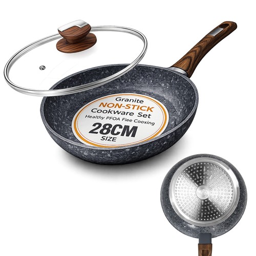 Non stick frying - pan, lid