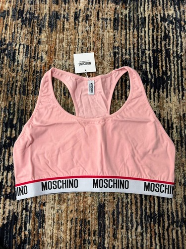 Moschino sports bra pink - moschino,