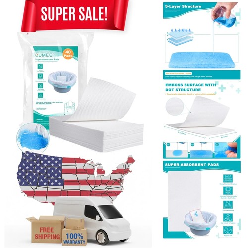 Universal commode liners 40 - commode, liners: