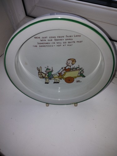 Shelley baby dish illustrated - dish,