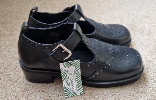 Parrotto ladies black genuine - parrotto,