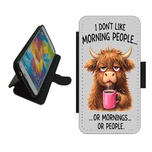 Highland cow phone case - cow, wallet