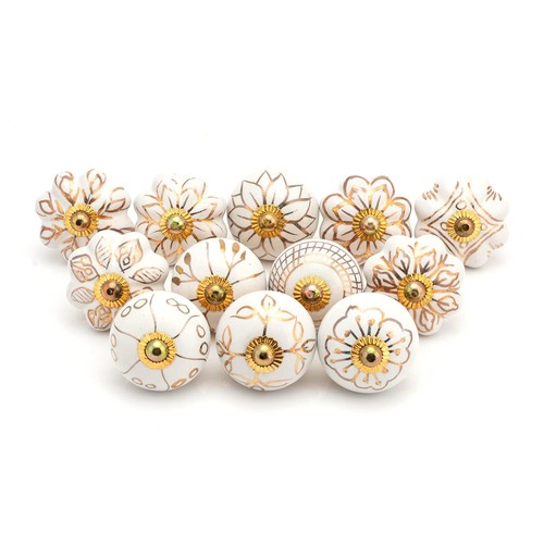 Gold cabinet knobs - -, indian