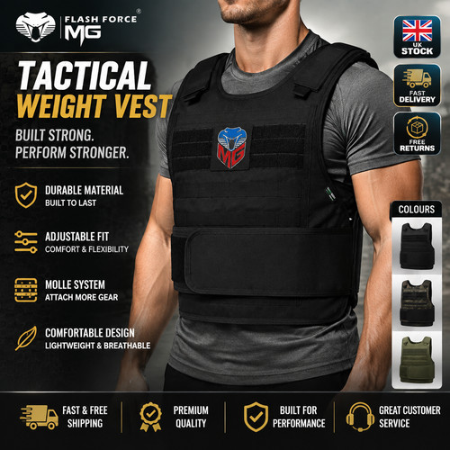 Tactical molle vest - molle, plate