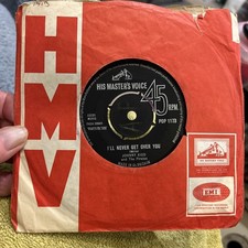 JOHNNY KIDD - I’ll Never Get Over You 7” Single Vinyl Record 1963 HMV POP1173 Vg