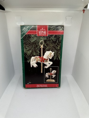 Hallmark carousel horse 1992 - carousel,