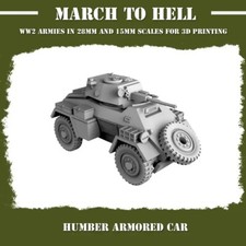British Humber Armoured Car -